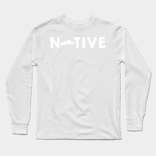 Massachusetts Native MA Long Sleeve T-Shirt